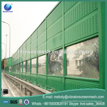 Panel de barrera acústica transparente del sonido del camino de la barrera acústica del panel de pared de la PC